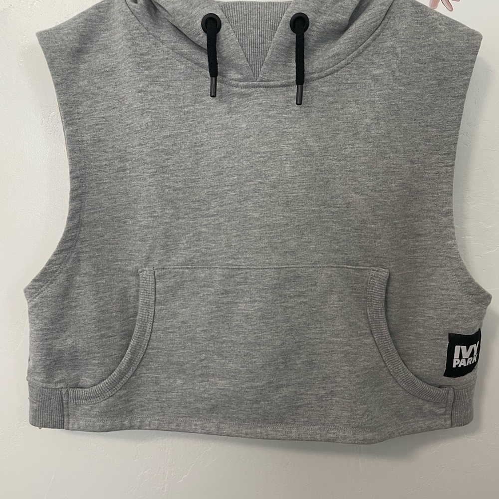 IVY PARK Heather Gray Hoodie